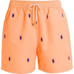Szorty kąpielowe POLO RALPH LAUREN. Niebieskie kąpielówki męskie Polo Ralph Lauren, z nadrukiem, z materiału. Za 400,00 zł.
