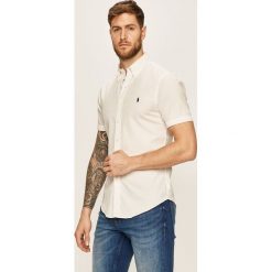 Polo Ralph Lauren - Koszula. Białe koszule męskie Polo Ralph Lauren, s, bez wzorów, z bawełny, casualowe, polo, z krótkim rękawem. Za 429,90 zł.