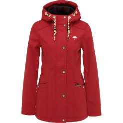 Kurtka softshellowa w kolorze czerwonym. Czerwone kurtki damskie Schmuddelwedda Woman, xl, bez wzorów. W wyprzedaży za 259,95 zł.