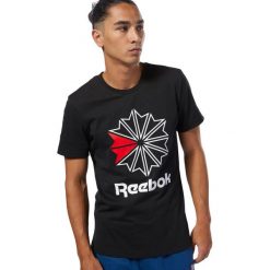 Koszulka Reebok F GR (DH2099). Czarne koszulki męskie marki Reebok, m, bez wzorów, z bawełny, bez kołnierzyka. Za 84,99 zł.