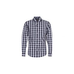 Koszule z długim rękawem Jack Jones JJEGINGHAM. Szare koszule męskie Jack & Jones, s, bez wzorów, bez kołnierzyka, z długim rękawem. Za 103,20 zł.
