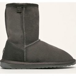 Emu Australia - Śniegowce Platinum Stinger Slim lo. Szare śniegowce damskie EMU Australia, z wełny, bez zapięcia. W wyprzedaży za 539,90 zł.