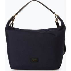 LAUREN RALPH LAUREN - Damska torebka na ramię, niebieski. Niebieskie torebki klasyczne damskie Lauren Ralph Lauren, bez wzorów, ze skóry, na ramię, bez dodatków. Za 299,95 zł.
