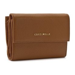 Portfele damskie: Duży Portfel Damski COCCINELLE – AW5 Metallic Soft E2 AW5 11 66 01 Cuir 012