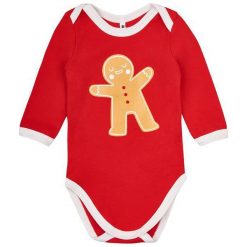 Garnamama Body Dziecięce Christmas, 80, Białe/Czerwone. Body niemowlęce Garnamama. W wyprzedaży za 22,00 zł.