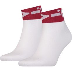 Levi's 2-pack Skarpetki Biały. Białe skarpetki męskie Levi's®, bez wzorów, z elastanu. Za 42,95 zł.