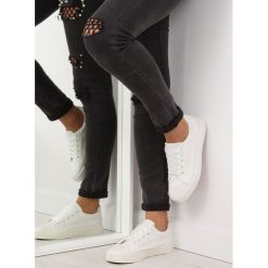 Trampki opalizujące białe BL142 WHITE. Białe buty sportowe damskie obuwie damskie, z tkaniny. Za 97,88 zł.