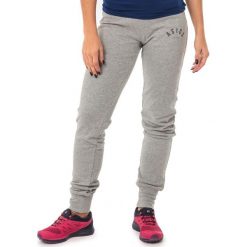 Spodnie sportowe damskie: Asics Spodnie damskie Logo Cuffed Heather Grey r. S (1314580714)