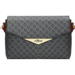 TOREBKA NOBO - NBAG-F2300-C019 - szary - Listonoszka. Szare listonoszki damskie Nobo, na co dzień, w kratkę, eleganckie, bez dodatków. W wyprzedaży za 99,50 zł.