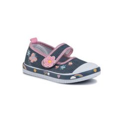 Nelli Blu CF19031-7 Jeansowy. Trampki dziewczęce Nelli Blu, bez wzorów, z jeansu, bez zapięcia. Za 39,99 zł.