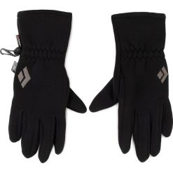 Rękawice narciarskie BLACK DIAMOND - MidWeight Screentap BD801036 Blak. Czarne rękawiczki damskie Black Diamond, bez wzorów, z elastanu. W wyprzedaży za 109,00 zł.