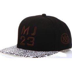 Czapki z daszkiem męskie: Czapka męska snapback czarna (hx0185)