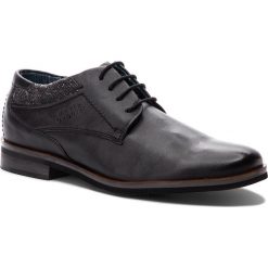 Półbuty BUGATTI - 311-59801-4000-1000 Black. Czarne buty wizytowe męskie Bugatti, bez wzorów, ze skóry, klasyczne, bez zapięcia. W wyprzedaży za 319,00 zł.