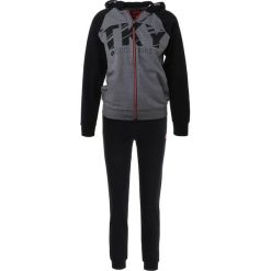 Spodnie dresowe dziewczęce: Lotto MARCUS SUIT CUFF Dres melange/black