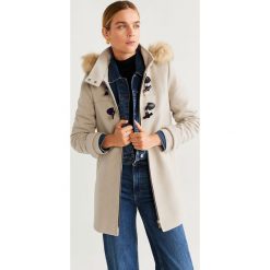 Mango - Płaszcz Woolperk. Kurtki damskie Mango, s, bez wzorów, z poliesteru. Za 399,90 zł.