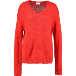 Swetry klasyczne damskie: Kaffe LUNA Sweter flame scarlet