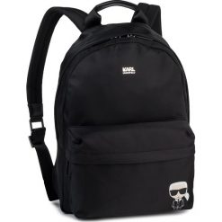 Plecak KARL LAGERFELD - 96KW3087 Black. Czarne torby męskie skórzane KARL LAGERFELD, bez wzorów, z materiału. Za 899,00 zł.