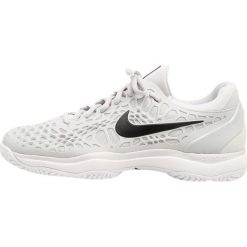 Nike Performance AIR ZOOM CAGE 3 HC Obuwie do tenisa Outdoor vast grey/black/white/volt glow/atmosphere grey. Szare buty do tenisa męskie marki Nike Performance, z materiału. W wyprzedaży za 384,30 zł.