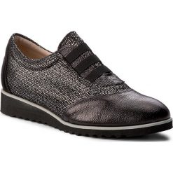 Półbuty SERGIO BARDI - Siracusa FW127272017GM 628. Czarne półbuty damskie marki Sergio Bardi, bez wzorów, ze skóry, bez obcasa, na płaskiej podeszwie, bez zapięcia. W wyprzedaży za 199,00 zł.