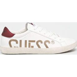Guess Jeans - Buty. Szare buty skate męskie Guess Jeans, z gumy, na sznurówki. Za 399,90 zł.