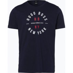 T-shirty męskie: BOSS – T-shirt męski – Tiburt 67, niebieski