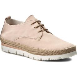 Espadryle MARCO TOZZI - 2-23616-28 Rose 521. Różowe espadryle damskie marki Marco Tozzi, bez wzorów, ze skóry, bez obcasa, na płaskiej podeszwie. W wyprzedaży za 199,00 zł.