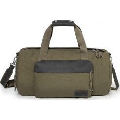 Torba podróżna "Calum" w kolorze khaki - 49 x 26 x 26 cm - 34 l. Brązowe torby na laptopa Eastpak, w paski, z materiału. W wyprzedaży za 257,95 zł.