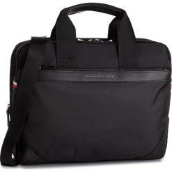 Torba na laptopa TOMMY HILFIGER - Elevated Nylon Workbag AM0AM05024 BDS. Czarne torby męskie skórzane TOMMY HILFIGER, bez wzorów, ze skóry ekologicznej. Za 749,00 zł.