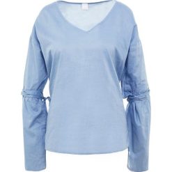 BOSS CASUAL EQUILI Bluzka turquoise/aqua. Zielone bluzki damskie marki BOSS Casual, z bawełny, casualowe. Za 419,00 zł.