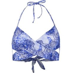 Biustonosz bikini w kolorze niebieskim. Niebieskie biustonosze marki Short Stories, z materiału. W wyprzedaży za 130,95 zł.
