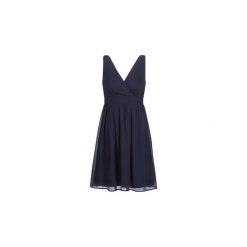 Sukienki krótkie Vero Moda VMJOSEPHINE. Niebieskie sukienki damskie Vero Moda, s, bez wzorów, bez kołnierzyka, z krótkim rękawem, krótkie, mini. Za 119,00 zł.
