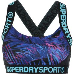 Biustonosze sportowe: Superdry SPORT COLOURBLOCK Biustonosz sportowy tropical vibe/black