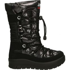 Botki - 34020-5 NE-CF. Czarne botki damskie Venezia, z materiału. Za 319,00 zł.