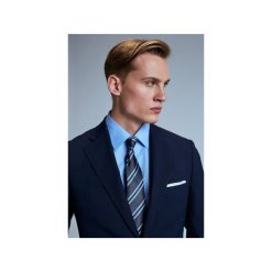 Garnitur Stellenbosch. Niebieskie garnitury męskie marki Guns&tuxedos, bez wzorów. Za 319,99 zł.