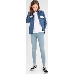 Calvin Klein Jeans WESTERN LEAN Koszula dark blue/white. Niebieskie koszule jeansowe damskie marki Calvin Klein Jeans, xs. W wyprzedaży za 479,20 zł.