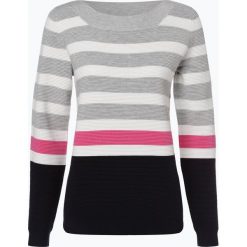 Comma casual identity - Sweter damski, szary. Szare swetry damskie marki comma casual identity, s, w paski, casualowe, bez rękawów, bez kaptura. Za 259,95 zł.