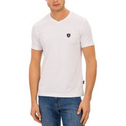 T-shirt w kolorze białym. Białe t-shirty męskie GALVANNI, m. W wyprzedaży za 84,95 zł.