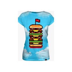 Mario's Burger women's t-shirt. T-shirty damskie Mars from venus, s, bez wzorów, bez kołnierzyka. Za 118,30 zł.