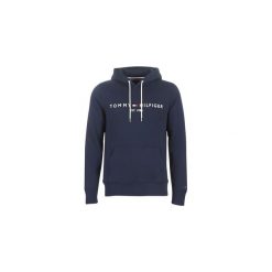 Bluzy Tommy Hilfiger TOMMY LOGO HOODY. Niebieskie bluzy męskie TOMMY HILFIGER, xl, bez wzorów, bez kołnierzyka, bez rękawów, bez kaptura. Za 449,00 zł.
