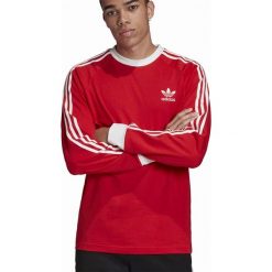 ADIDAS 3-STRIPES TEE > FM3776. Bluzy męskie Adidas, xs, w paski, z bawełny, klasyczne, bez kołnierzyka, bez rękawów, długie, bez kaptura. Za 149,99 zł.
