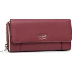 Duży Portfel Damski GUESS - Naya (VG) Slg SWVG78 81620 MER. Czerwone portfele damskie Guess, z aplikacjami, ze skóry ekologicznej. Za 279,00 zł.