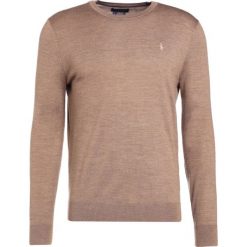 Polo Ralph Lauren Sweter honey brown heather. Pomarańczowe swetry klasyczne męskie marki Polo Ralph Lauren, xxl, z wełny, polo. W wyprzedaży za 412,30 zł.