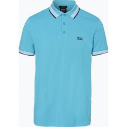 BOSS Athleisurewear - Męska koszulka polo – Paddy, niebieski. Niebieskie koszulki polo męskie BOSS Athleisurewear, m, w paski, polo. Za 349,95 zł.