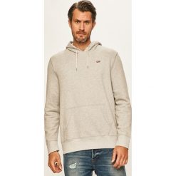 Levi's - Bluza. Szare bluzy męskie Levi's®, s, bez wzorów, z bawełny, z kapturem, bez rękawów, z kapturem. Za 279,90 zł.