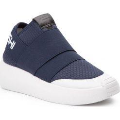 Sneakersy TOGOSHI - FESSURA TG-08-02-000049 607. Niebieskie półbuty damskie Togoshi, na co dzień, bez wzorów, ze skóry ekologicznej, bez obcasa, na koturnie, bez zapięcia. W wyprzedaży za 389,00 zł.