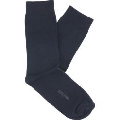 Skarpety siltex granatowy. Niebieskie skarpetki męskie Recman, z bawełny. Za 15,00 zł.