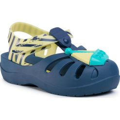 Sandały IPANEMA - Summer VII Baby 82858 Blue/Yellow 20688. Niebieskie sandały chłopięce Ipanema, z tworzywa sztucznego, bez zapięcia. W wyprzedaży za 99,00 zł.