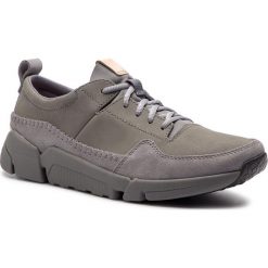 Sneakersy CLARKS - Triactive Run 261390467 Grey Nubuck. Szare sneakersy męskie Clarks, na co dzień, bez wzorów, ze skóry, eleganckie, bez zapięcia. W wyprzedaży za 209,00 zł.