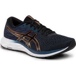 Buty ASICS - Gel-Excite 7 1011A657 Black/Pure Bronze 002. Niebieskie buty sportowe męskie Asics, z tworzywa sztucznego, bez zapięcia, do biegania. Za 339,00 zł.