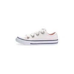 Buty Dziecko Converse 663999C CHUCK TAYLOR. Białe trampki dziewczęce Converse, bez wzorów, bez zapięcia. Za 167,95 zł.